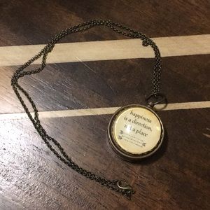 Compass necklace